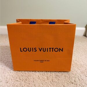 Louis Vuitton Iconic Orange Shopping Bag